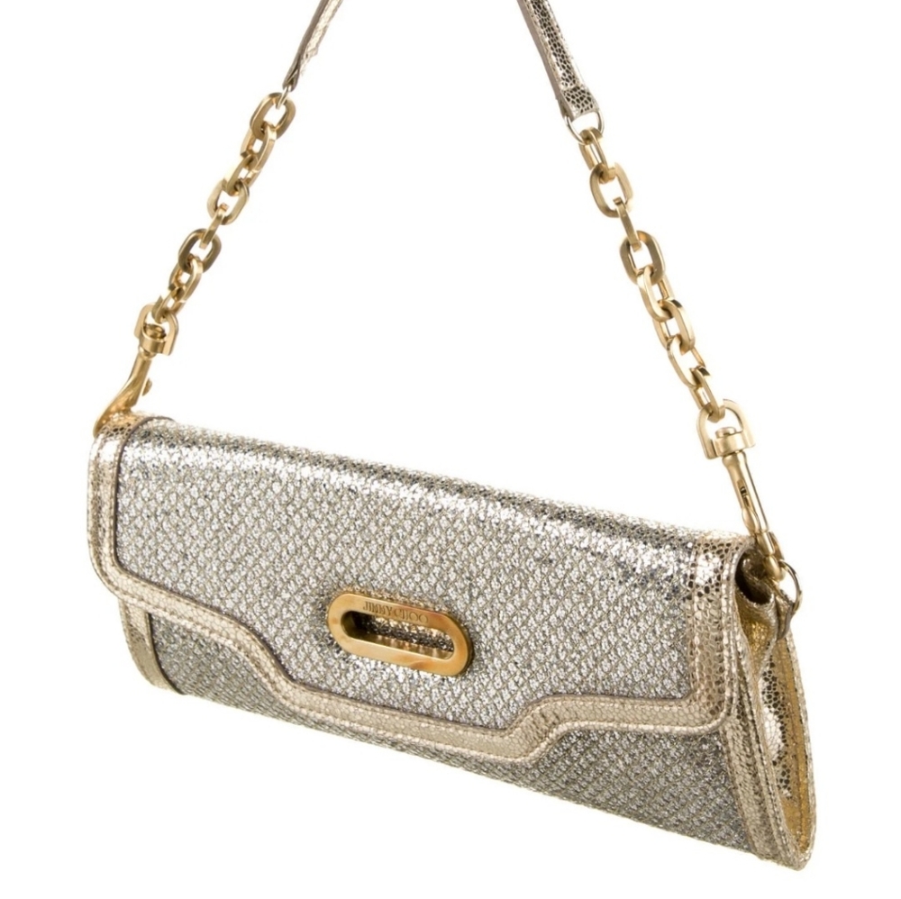Jimmy Choo Clutch Gold